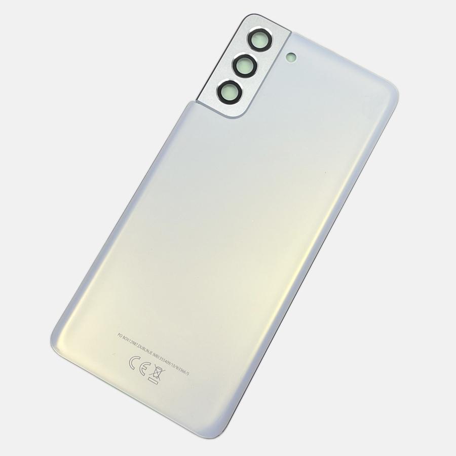Vetro Posteriore S21 Plus 5G Sostituzione Porta Posteriore Batteria, Per Samsung Galaxy S21+ 5G Cover Posteriore Con Foro Lente Fotocamera
