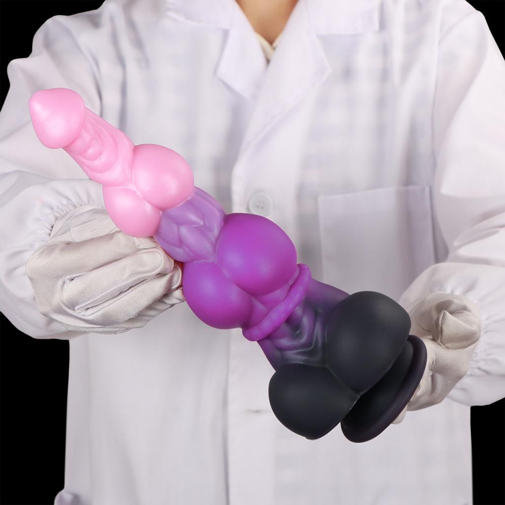 Huge Silicone Dildo Butt Plug Stretching Tool Realistic Big Dick Adult Sex Toy Fisting