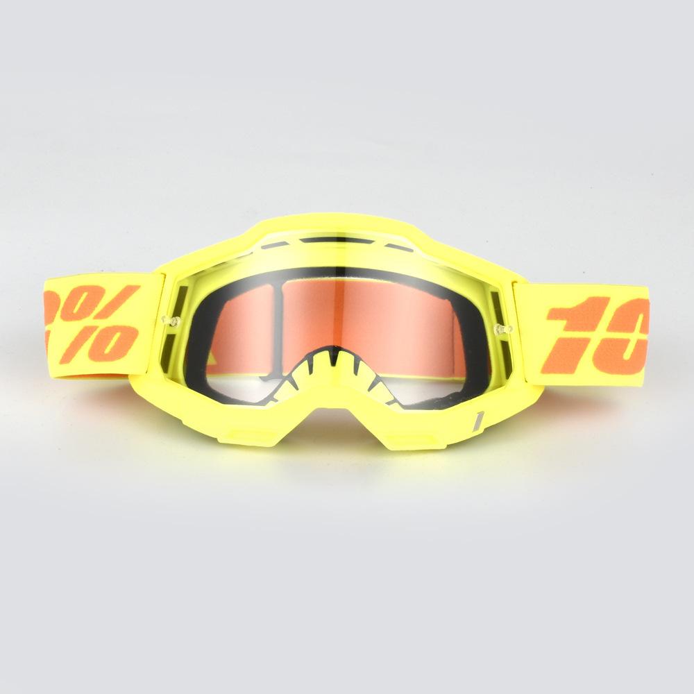 Neue Offroad-Helmbrille Donut Outdoor Motorrad-Fahrbrille Gesichtsmaske Skibrille