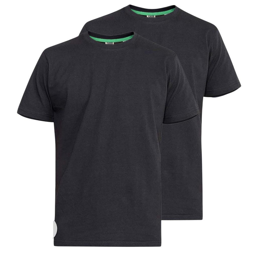 Duke Herren D555 Fenton Kingsize-T-Shirt (2er-Pack)