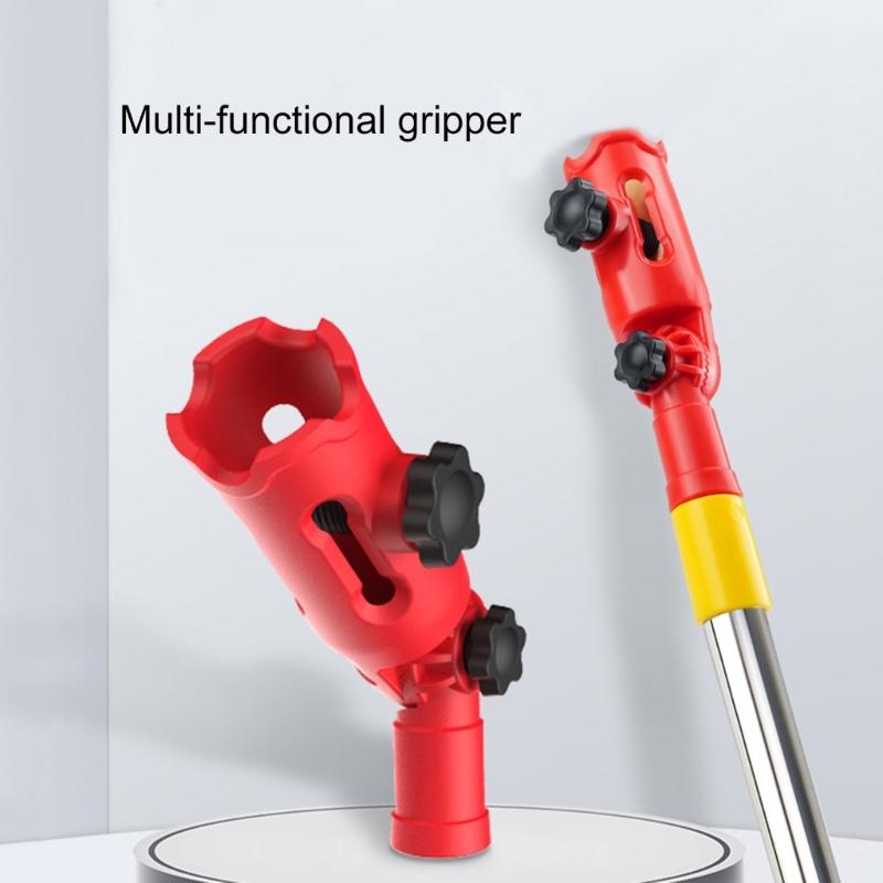 MultiAngle Paint Brush Extender Extension Poles Attachment Holder with Rotating Head Paint Edger Tool Esy To Use
