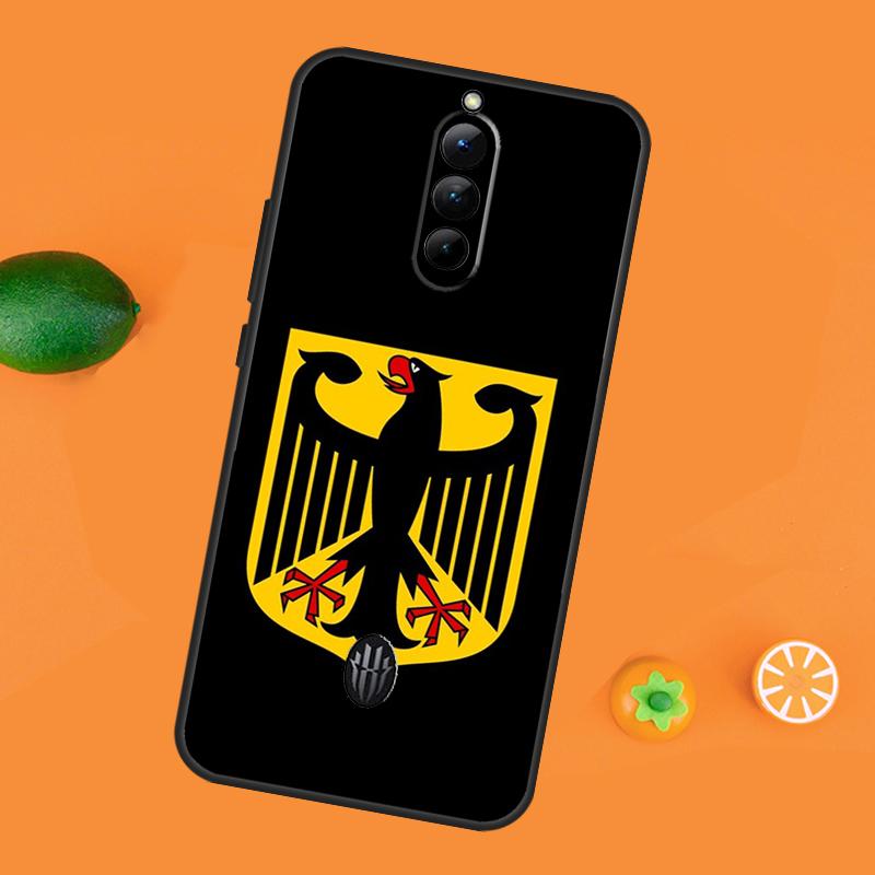Germany Flag Emblem Case For ZTE Nubia Red Magic 8S 9S 10S 8 9 10 11 Pro Plus 6 7 6S 7S Pro RedMagic 10 Air Cover