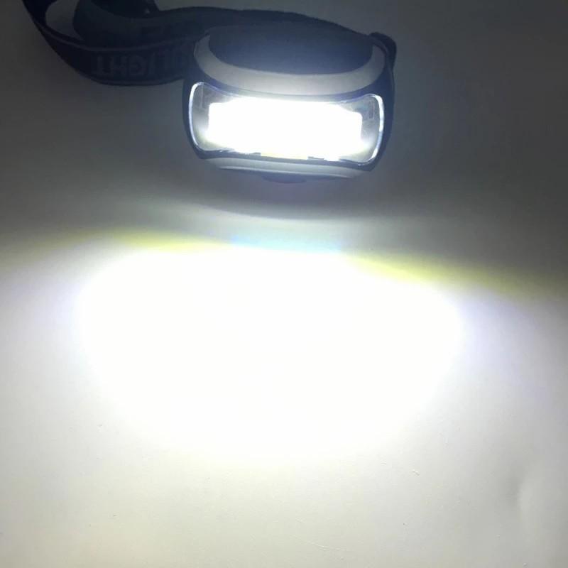 Fishing Light Mini COB LED Headlight Torch Waterproof Headlight Headlight Torch Lantern for Outdoor Camping Night