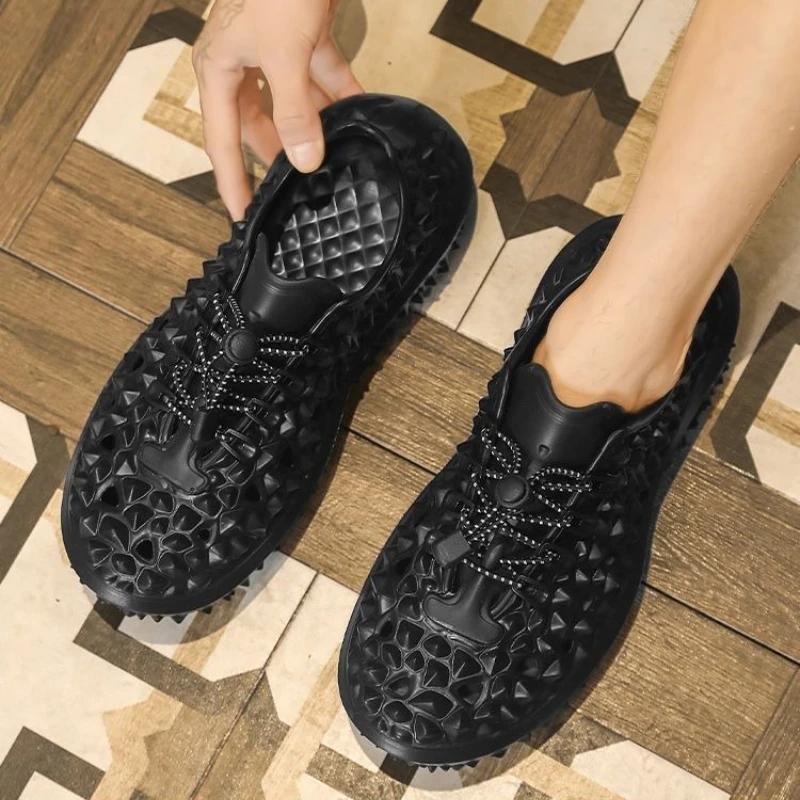 Fashion Beach Men's Sandal Wear Resistant Summer Sale Expensives Trend 2025 Open Toe Luxury New Low Price Clearance Buy Design Male Shoe