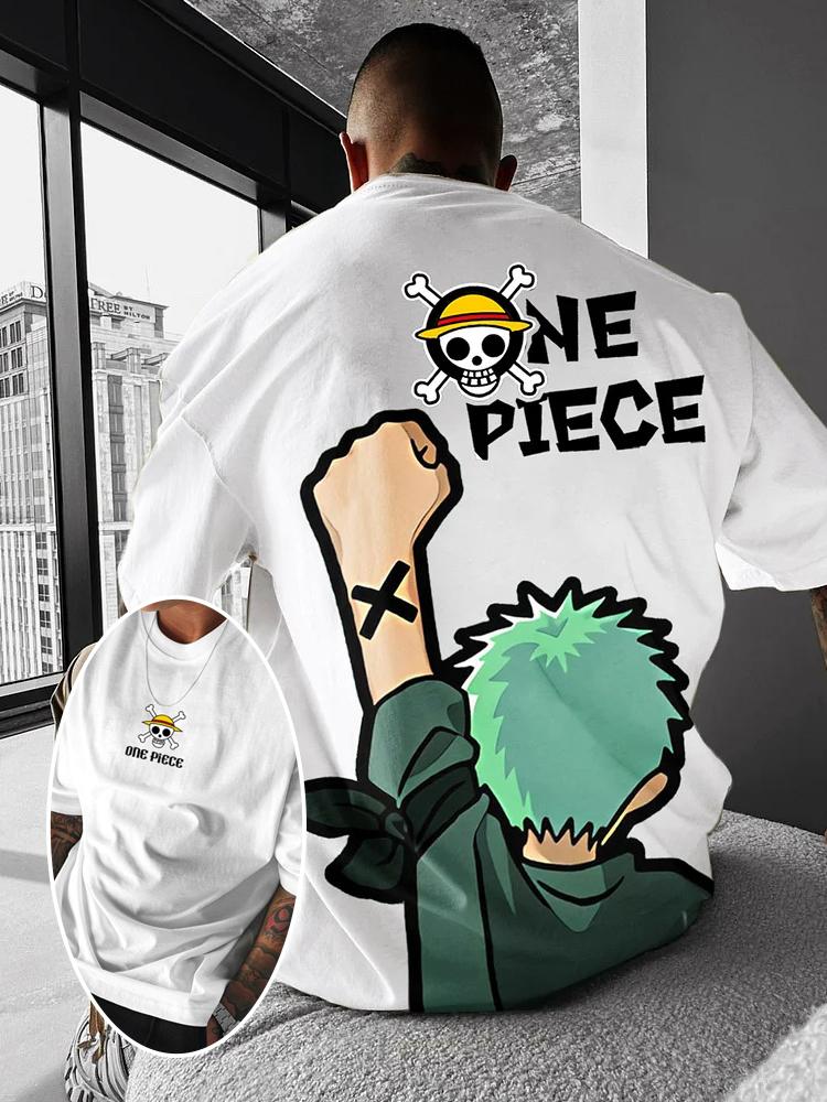 24/25 Latest Hot Selling Summer Y2K Anime Cartoon One Piece Luffy 3D Printed Adult and Children's T-shirt Comfortable Top