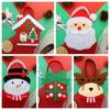 Gift DIY Xmas Candy Bag House Decoracion Portable Elk Handbag DIY Christmas Bag Toy  Kindergarten