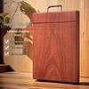 Ironwood Ebony Solid Wood Chopping Board – Durable Kitchen Vegetable Cutting Board by Leidezhu