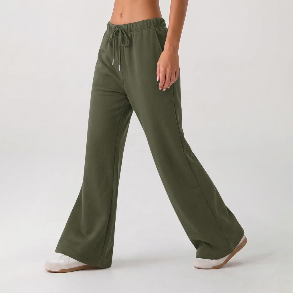 Women's Jogger Sweatpants with Pockets, Color Casual Pants with Cuffs