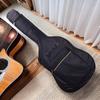 41" Guitar Bag, Yellow Line, Thickened Cotton Folk Backpack, 38" Instrument Bag, Oxford Cloth, Waterproof
