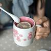 New ceramic cup creative mug gift wine barrel cup breakfast milk ceramic coffee cup