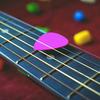 Set of 15 ABS Guitar Picks, 3 Thicknesses: 0.5mm, 0.75mm, and 1mm, Polished Surface, Colorful, Random Colors (4)
