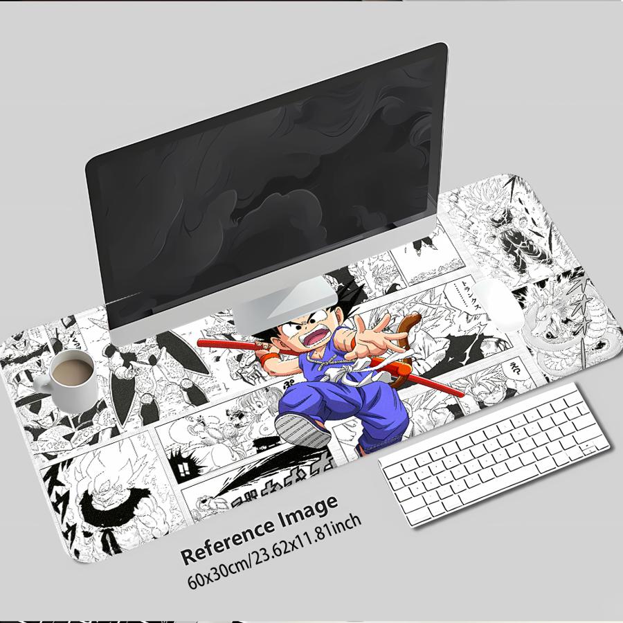 Anime Dragon Ball Goku Anti slip Mouse Pad Computer Laptop Pad office Pad Desk accessories Game Console Pad Keyboard Mouse Pad