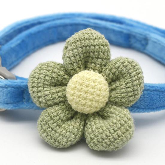 Haustierhalsband, Cartoon-Blumen-Feiertags-Anzieh-Milch zur Haut, schöne Haustier-Kätzchen-Hunde