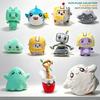 Cute Cartoon Bucket Shaped Plush Doll Soft Fluffy Garden Tool Stuffed Toy Kids Teens Collectible Decor Gift