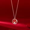 925 Sterling Silver Year of the Rabbit Zodiac Necklace - Women's Clavicle Chain, 2022 Design