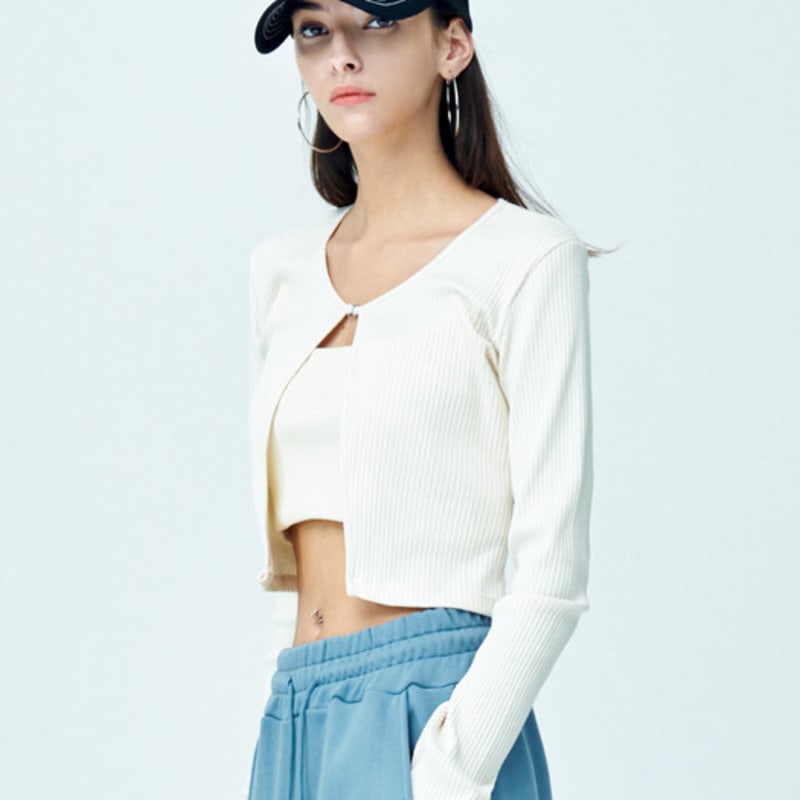 ATTENTIONROW FOR WOMEN 22FW01WY02 Flower Logo Embroidered Stitch Ball Cap (Black)