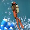 Fish Tank Diver Decoration Swimming Posture Little Diver Aquarium Decoration Ornament