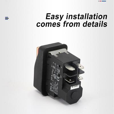 Push Button DKLD Waterproof Electromagnetic Switch Stable Performance Long Using Safety Switches Home DKLD/DZ-6