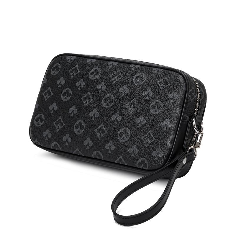 

Clutch bag Small bag New fashionable large-capacity handbag Men s temperament Simple clutch bag Handbag