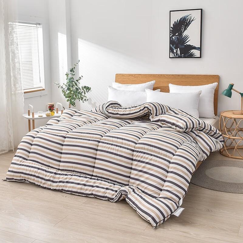 FIRS Antibakterielle Gestreifte Ganzjahresdecke