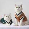 Cat Dog Sweater Pullover Winter Pet Clothes for Small Dogs Cat Vest Puppy Jacket Pet Cat Clothing Kitty Costume Ubranka Dla Psa 3