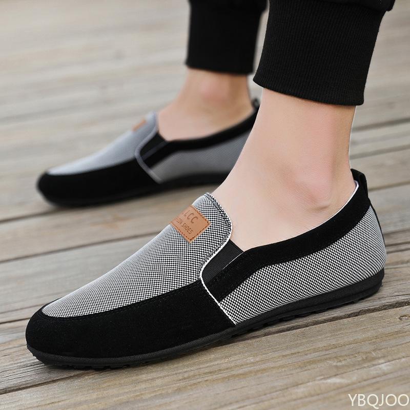 Men Fashionable Versatile Boat Footwear Man Lightweight Breathable Flats Men's Casual Comfortable Shoes New Minimalist Sneakers