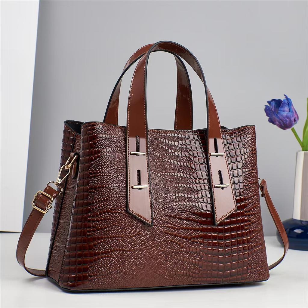 Spacious Modern Handbags Popular for Ladies Singleshoulder Bags Multipurpose Highlook Horizontal Shoulder Crossbag Bags