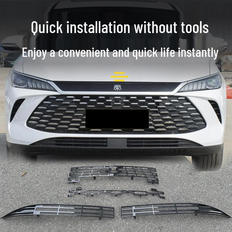 BYD Qin PLUS dmi/ev Insect Screen: Fits 25 Models, No Bumper Removal Required