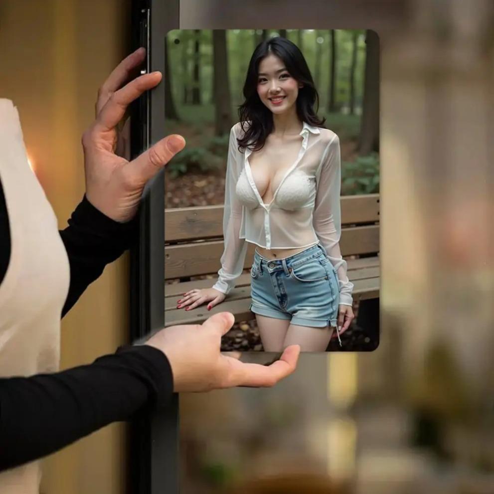 Vintage Retro Metal Wall Sign Home Decor for Living Room Cafe Bar