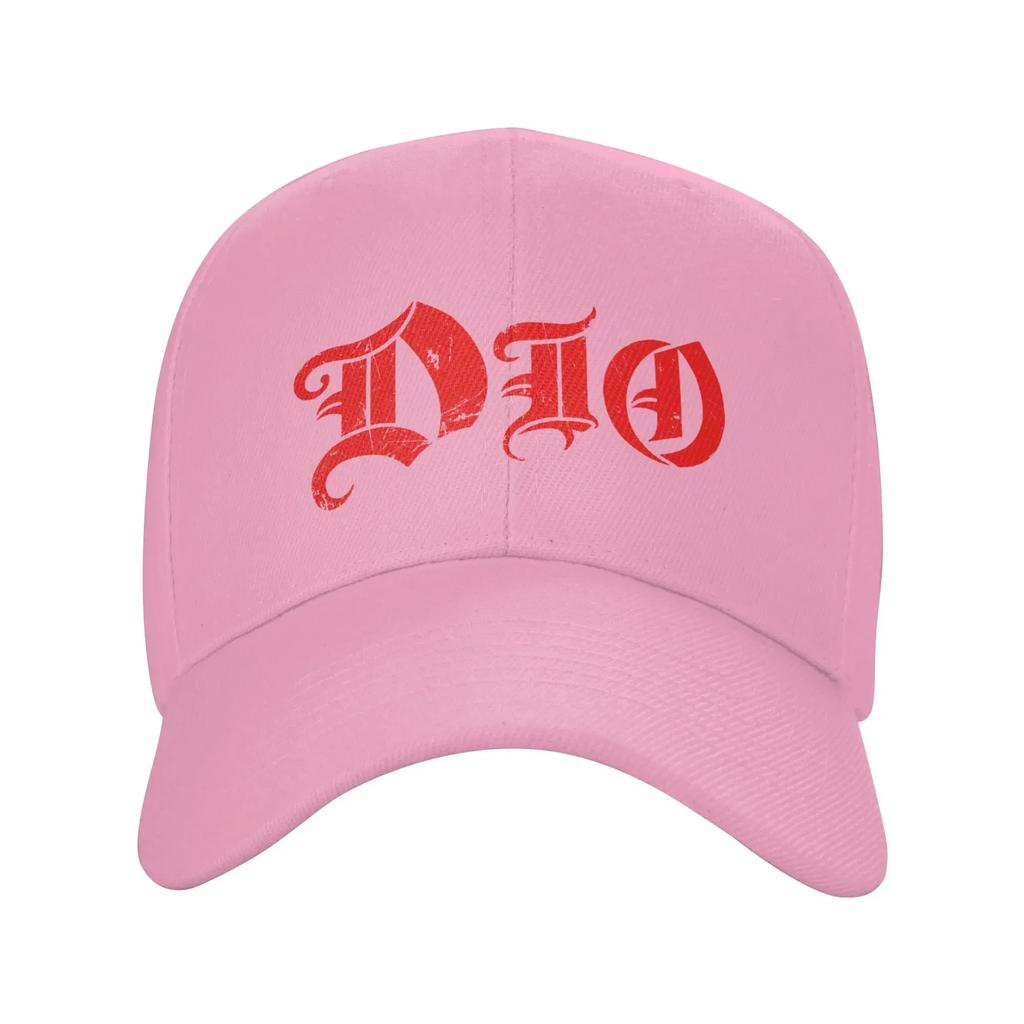 Benutzerdefinierte Dios Rockband Baseballkappe für Männer Frauen Atmungsaktiv Heavy Metal Musik Dad Hat Outdoor