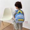 Trendy Korean Style Kids Backpack With Removable Sling Bag For Boys And Girls In Blue Pink Orange And White