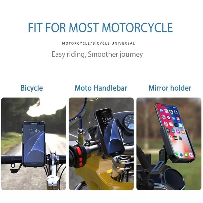 Pentru Can-am Spyder RT Spyder F3 Ryker Maverick X3 suport telefon mobil din aliaj suport GPS clemă de montare suport ghidon mobil