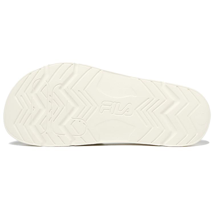 Fila Uni Drifter Slide Slippers Unisex Ecru/Red 1SM01578D_121
