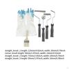 Fiberglass Roller Tool Laminating Paint Kit with Gloves DIY Projects Bubble Rollers