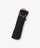 Tea Afternoon Tea LIVING Parasol JL69 Small Flower Embroidered Folding Umbrella for Sun and Black [Afternoon Living] Rain, Parasol,