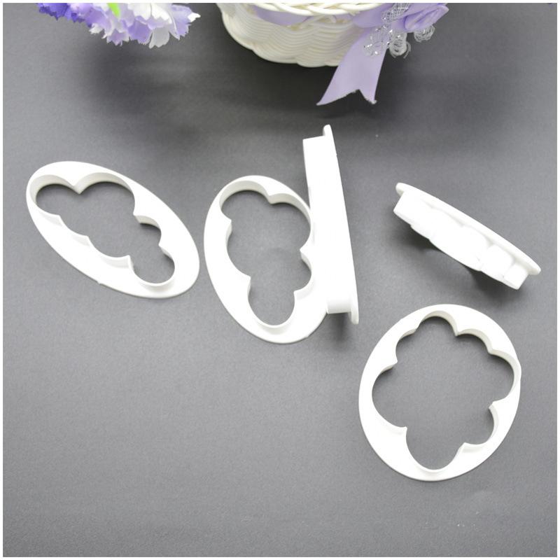 5Pcs/Set Cloud Shape Cookie Cutter Custom Made 3D Printed Fondant Biscuit Mold