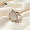Round Scarf Ring Ring, Sparkling Rhinestone Slide Decorative Holder for Women Neckerchiefs Silk Scarves Shawls Shirts Lightweight