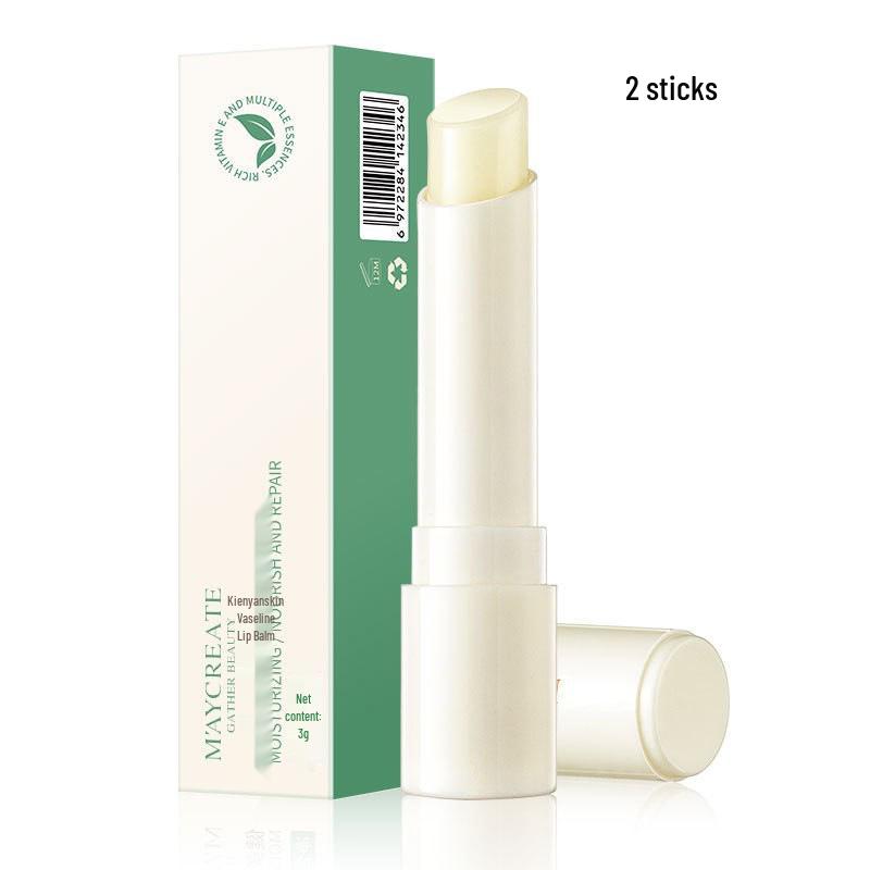 

Vaseline Lipstick: Moisturizes, prevents dryness, exfoliates, and smoothens lip lines.