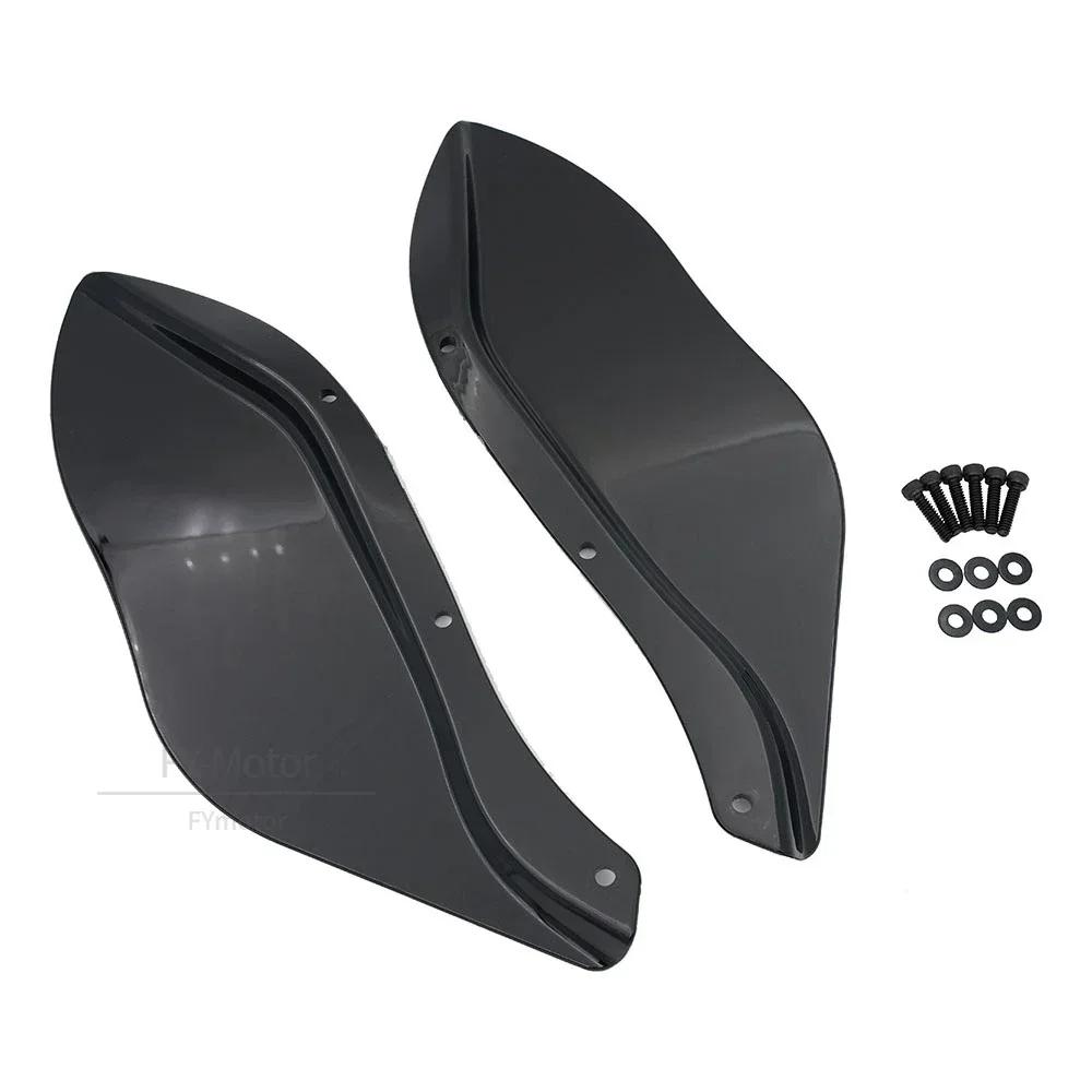Motorcycle Batwing Air Deflector Fairing Side Windshield For Harley Touring Street Glide Road King Electra FLHX 1996-2013