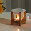 Ceramic Essential Oil Burner Fragrance Diffuser Scented Wax Melt Burner Oil Warmer Aromatherapy Lamp Stove for Household
