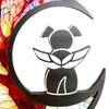 Pet Memorial Suncatcher Angel Cat Dog Sun Catcher Panel Stained Glass Window Hanging Ornaments Pet Loss Sympathy Gift for Pet Lovers