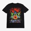 Vintage Magic The Gathering T-Shirt Retro Wizard Graphic Print Unisex Casual Short Sleeve Game Fan Oversized Streetwear Tops