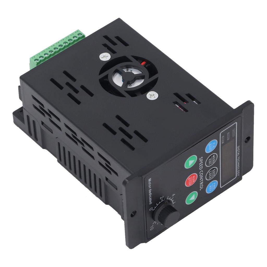 Frequenzumrichter, 3-Phasen-Wechselrichter zur Motordrehzahlregelung, 1PH 176?264 V Eingang 400 W 2 A