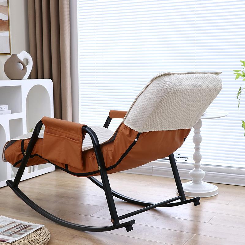 Relaxsessel Schaukelstuhl Sommer Einzelsofa Kissen Eis Seide Sitzkissen Sofastuhl Polsterbezug Rutschfester Stuhlpolster