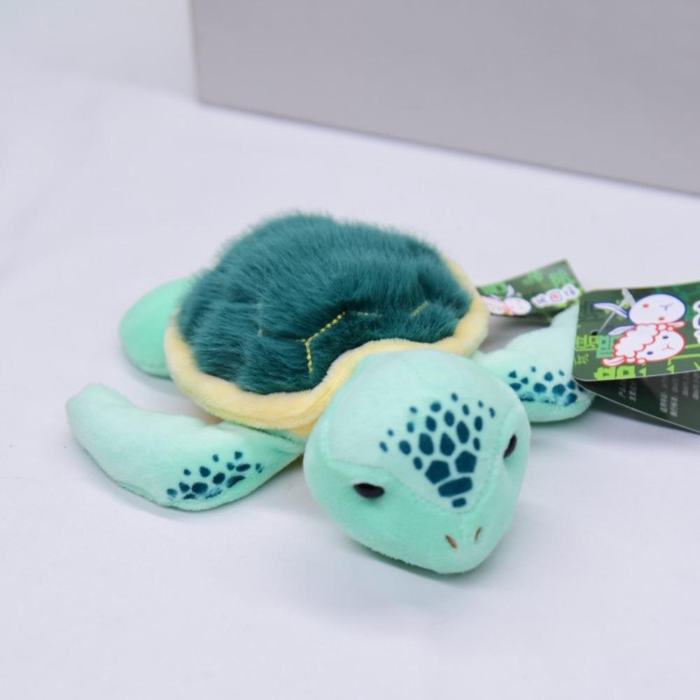 Fluffy Sea Turtle Stuffed Doll Stuffed Little Cat Plush Doll  Kids Birthday Christmas