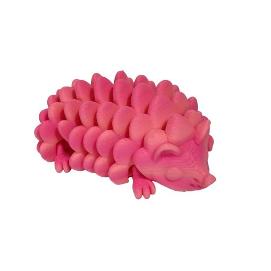 

3D-печатная фигурка ежа с подвижными суставами, имитирующая ежа, игрушка-антистресс, фиджет-игрушка, украшение для дома, офиса, рабочего стола 11cm