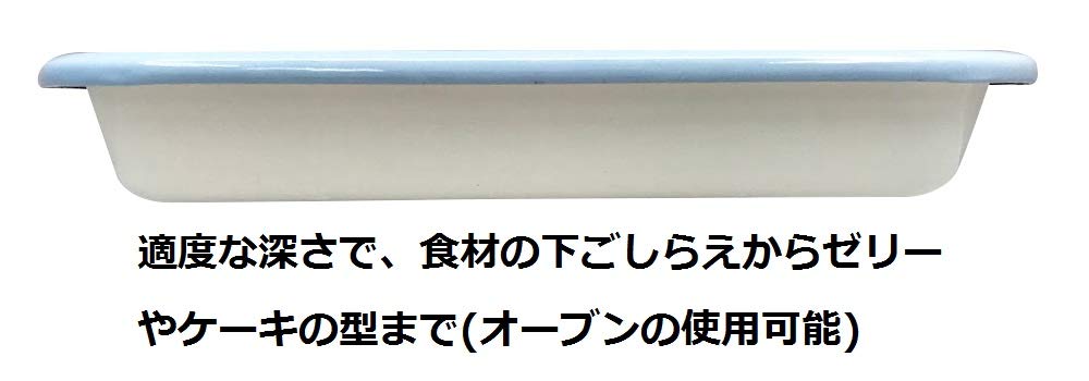 Fuji Enamel Enamel Cooking Tray New Red NR BM-S