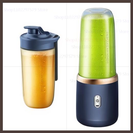 

Portable Electric Juicer Dual Cup Rechargeable Fruit Mixer Milkshake Compact Juice Extractor Suitable For Making Milkshakes