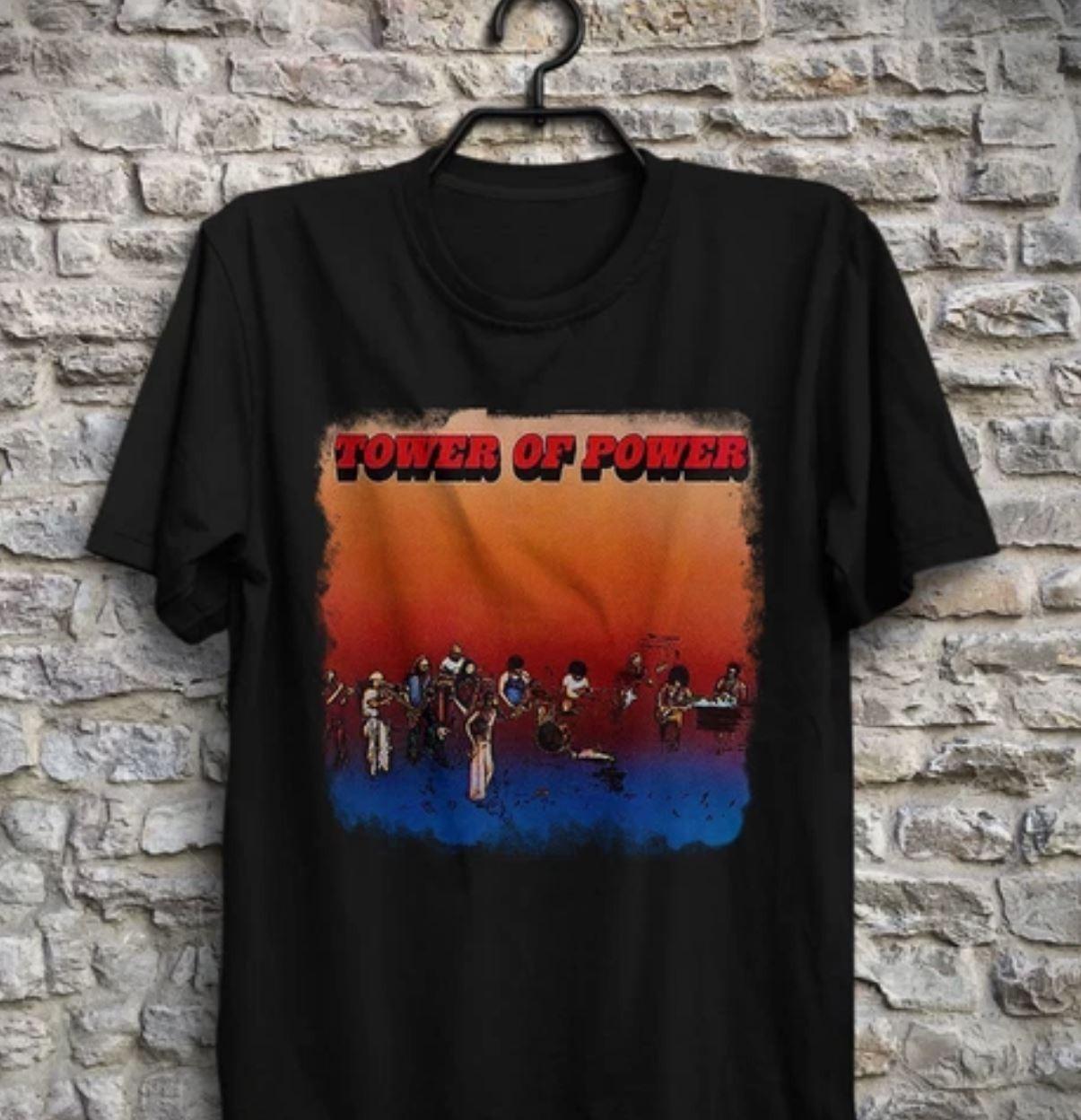 Tower of Power Hit Funk Albums Classic T-Shirt Lenny Williams Emilio NWT XXXL