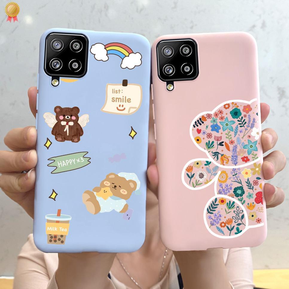 Für Samsung Galaxy A12 A42 Hülle Niedliche Cartoon Weiche Silikon Stoßstange Abdeckung Für SamsungA12 Funda Samsung A12 A42 A 12 42 Handyhülle